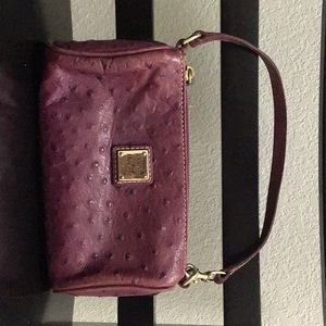 Dooney and Bourke Ostrich Clutch